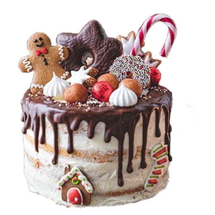 Christmas Cake Design 01 - 2023