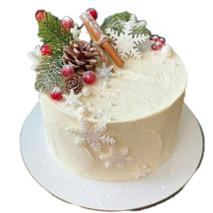 Christmas Cake Design 02 - 2023