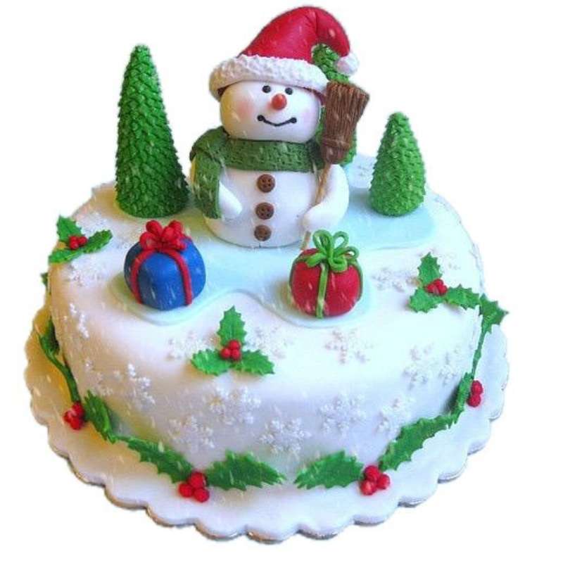 Christmas Cake Design 06 - 2023